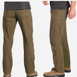 KUHL Revolvr Pants Men's Brown Green Cargo Jeans